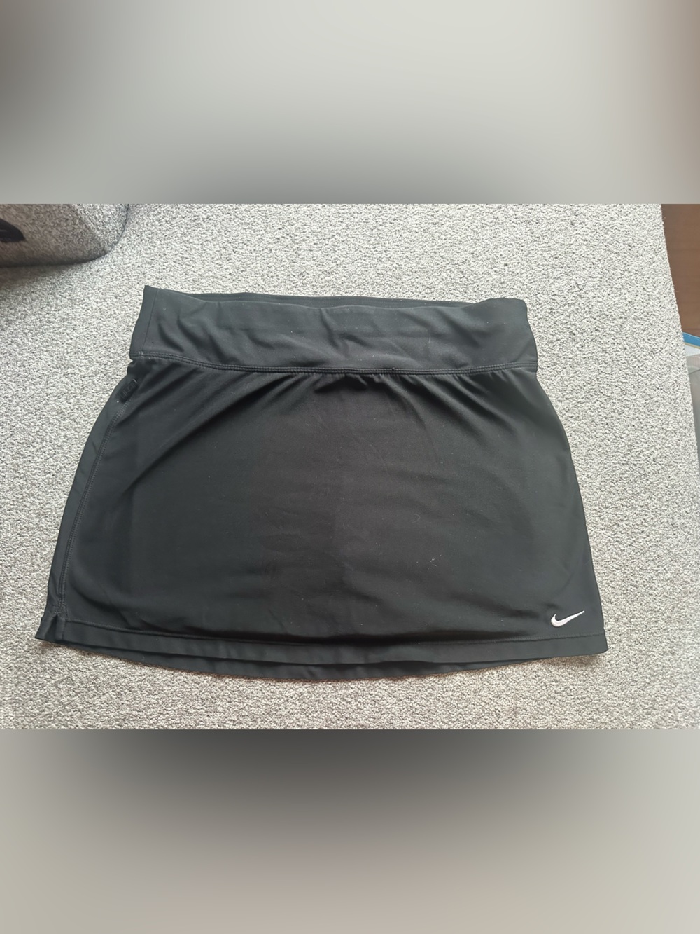 Nike Fit Dry Black Athletic Tennis Golf Skort XS Built In Shorts
